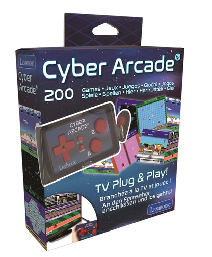 Lexibook TV Konzole Cyber Arcade Plug N' Play - 200 her