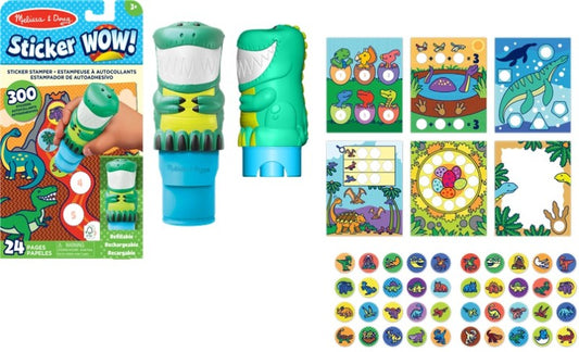 Melissa & Doug sticker wow samolepky dinosauři