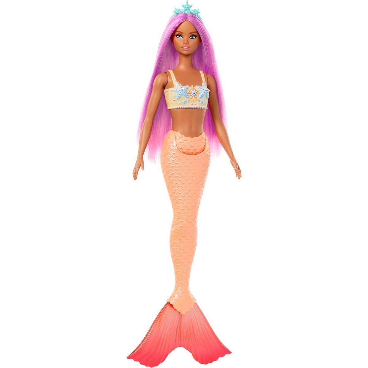 Barbie pohádková mořská panna žlutá