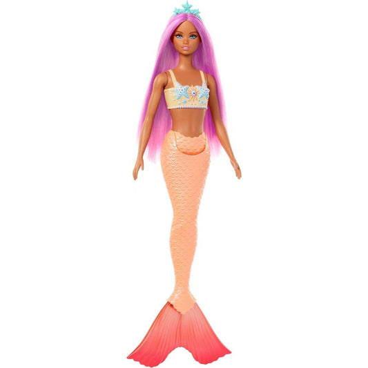Barbie pohádková mořská panna žlutá