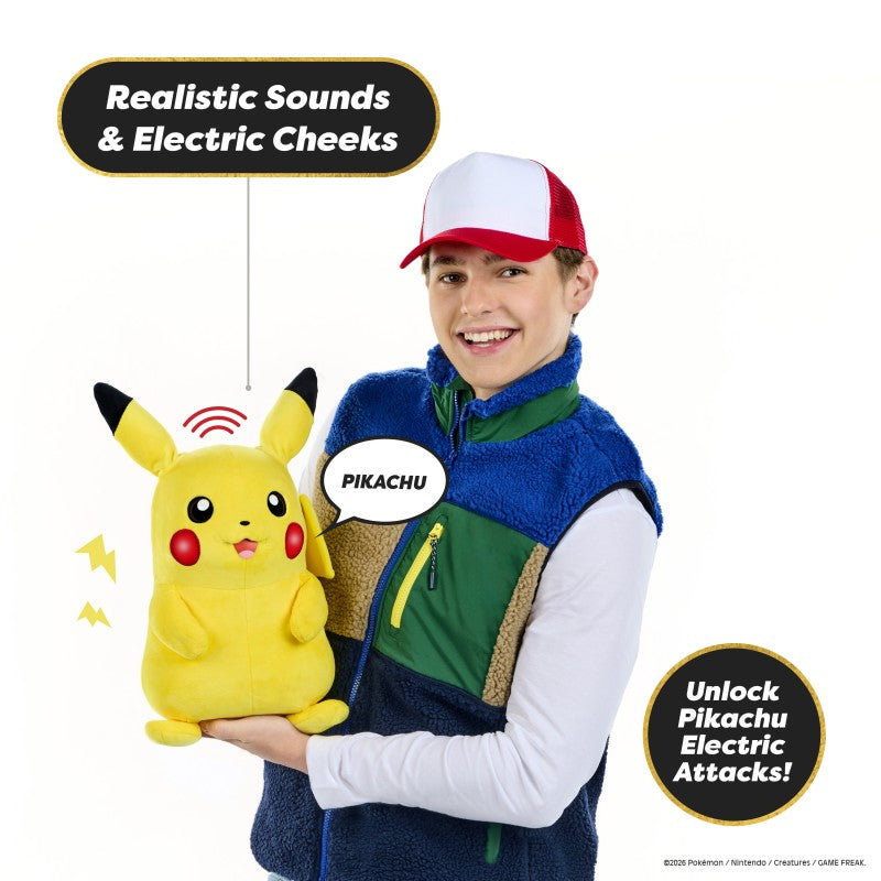 Pokémon Pikachu Puppetronic by RealFX Interaktivní plyšák