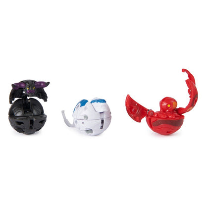 Bakugan 5 balení speciální útok s6 Hammerhead, Titanium Dragonoid, Nillious