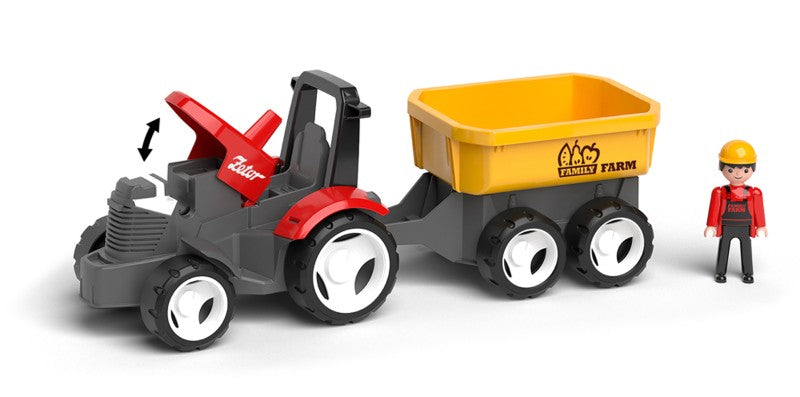 MultiGO ECO Farm set - figurky Igráčků farmářů s traktorem