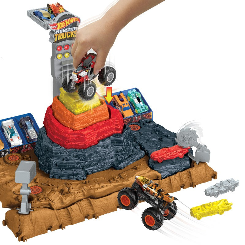 Hot Wheels Monster trucks aréna: Bone shaker finále herní set