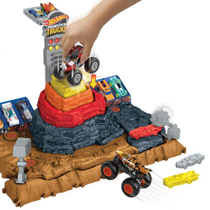 Hot Wheels Monster trucks aréna: Bone shaker finále herní set