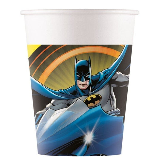 Batman - Kelímky  papírové  200 ml 8 ks
