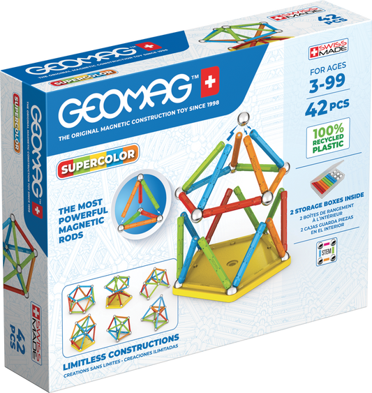 Geomag Supercolor 42 dílků