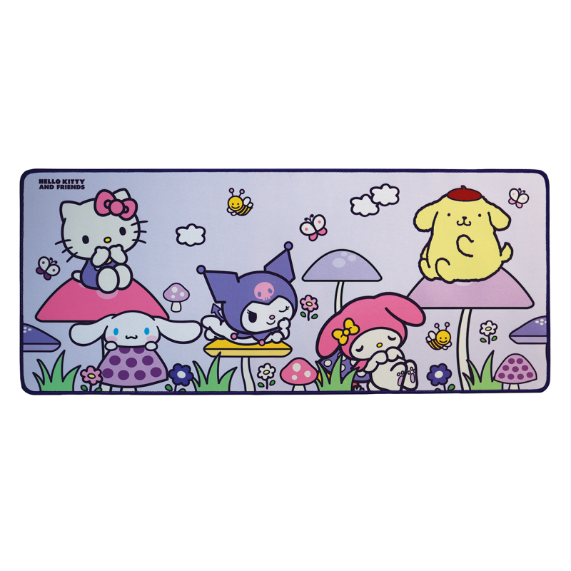 Hello Kitty a přátelé herní podložka Jumbo - Mushrooom