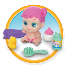 Baby Buppies miminko Kluk žluté vlasy koupání