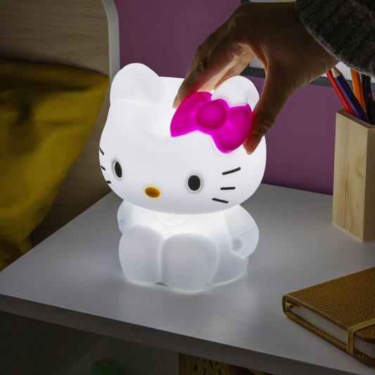 Hello Kitty světlo SquishyGlo silikonové