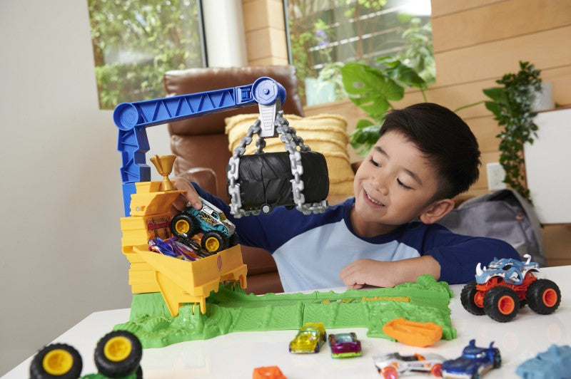 Hot Wheels Monster trucks aréna: Výzva pro rhinomita herní set