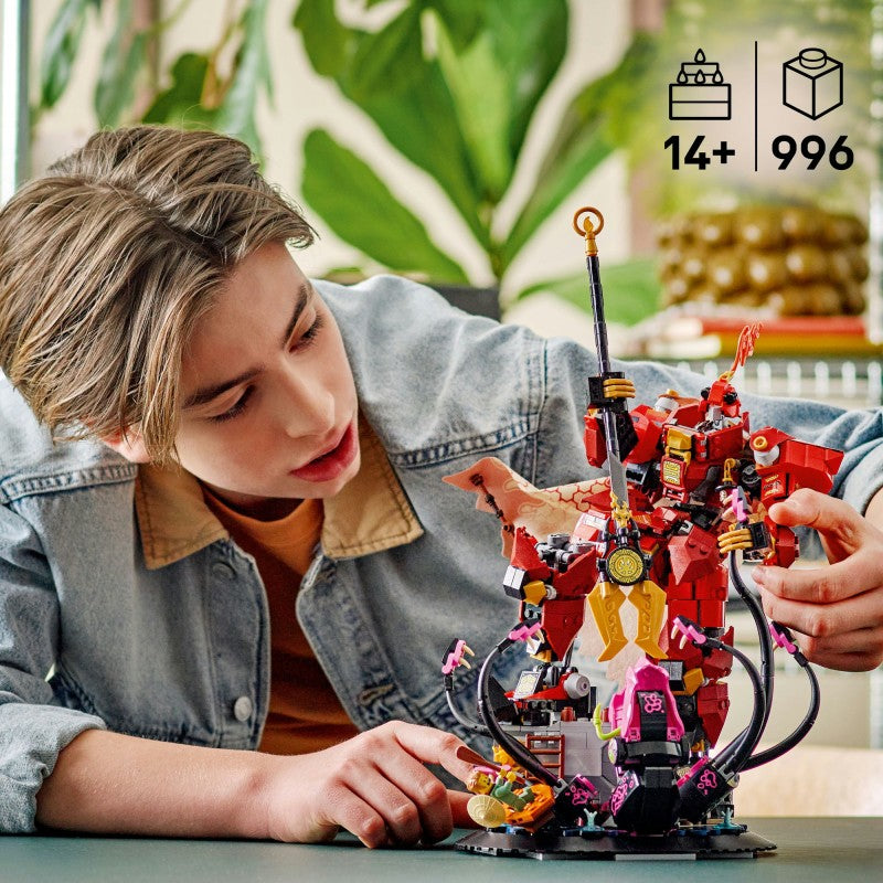 LEGO® NINJAGO® 71846 Robot Ohnivého rytíře