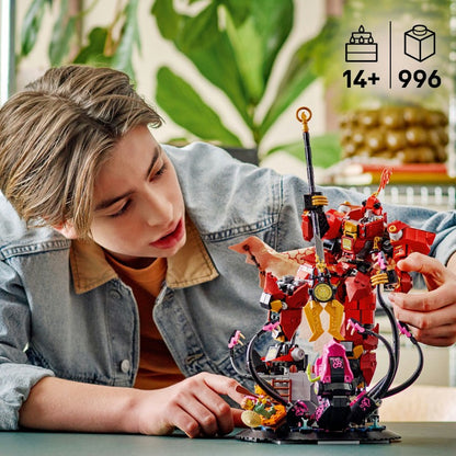 LEGO® NINJAGO® 71846 Robot Ohnivého rytíře