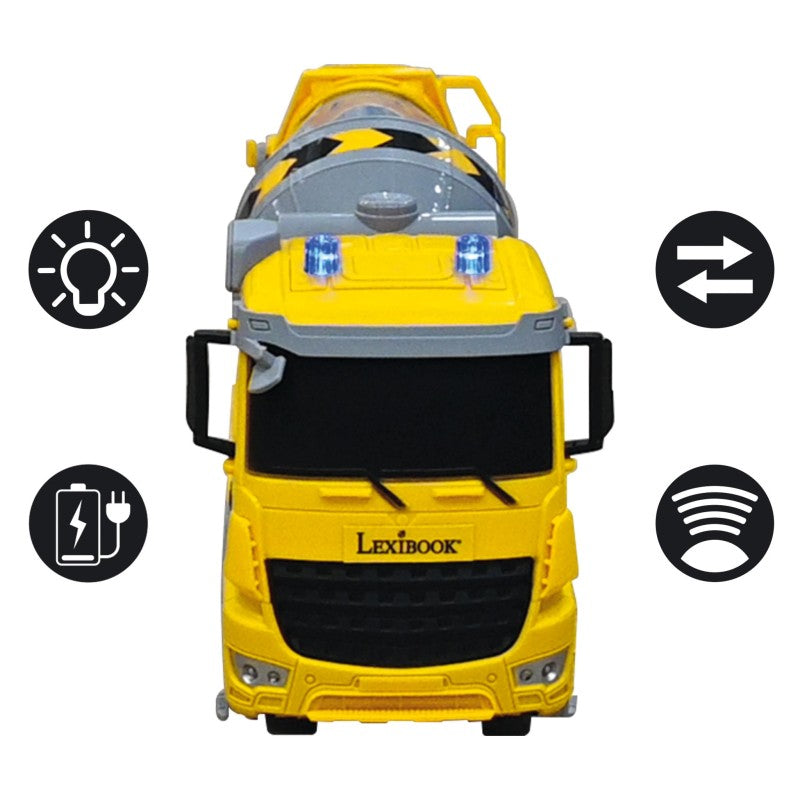 Lexibook míchací auto na dálkové ovládání se zvukovými a světelnými efekty