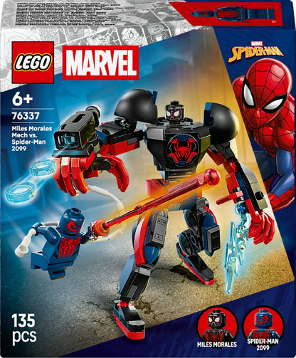LEGO® 76337 Marvel Robot Milese Moralese vs. Spider-Man 2099