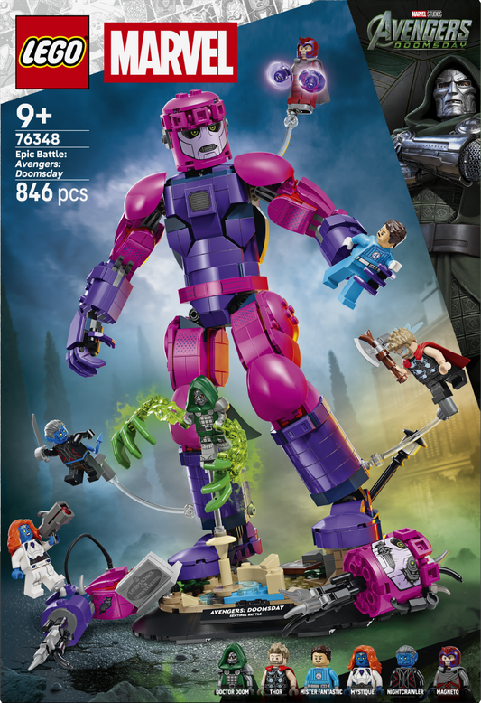 LEGO® | Marvel 76348 Velkolepá bitva: Avengers: Doomsday