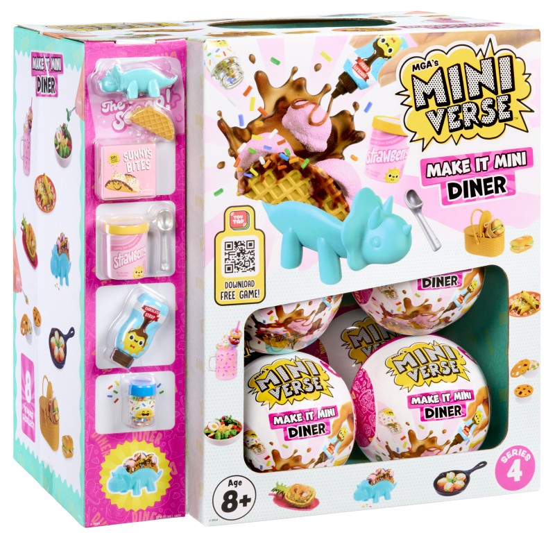 MGA's Miniverse - Mini Food Občerstvení, série 4A, PDQ