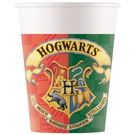 Harry Potter  party - kelímky papírové 200 ml 8 ks