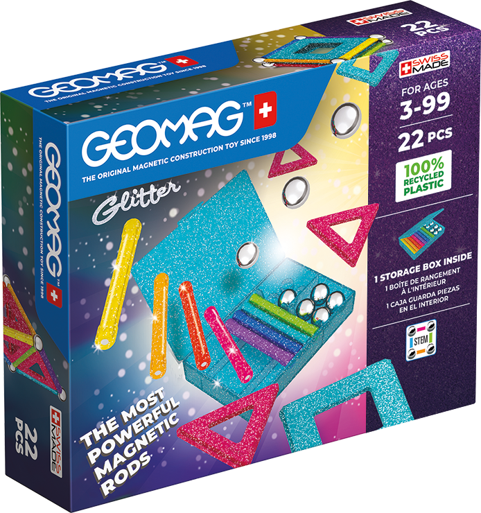Geomag Glitter 22 dílků