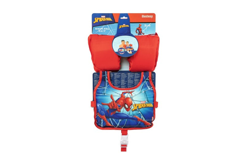 Vesta Spiderman s rukávky dětská plovací