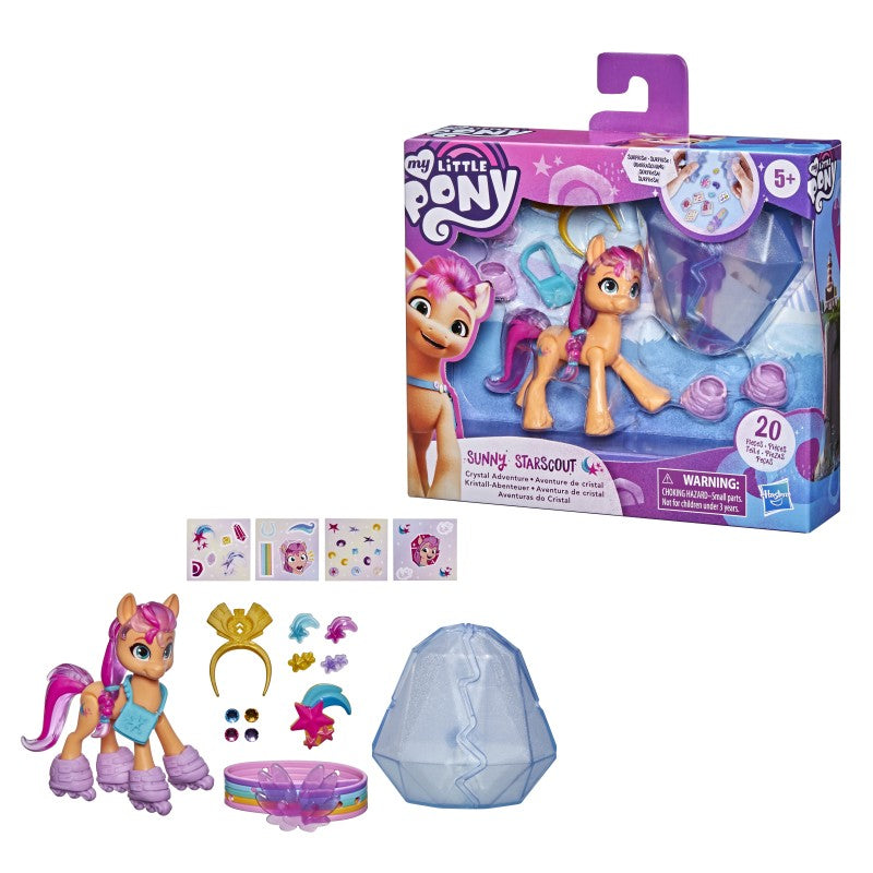 My Little Pony křišťálové dobrodružství s poníky Sunny Starscout