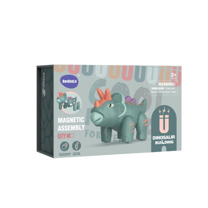 Triceratops skládací magnetický