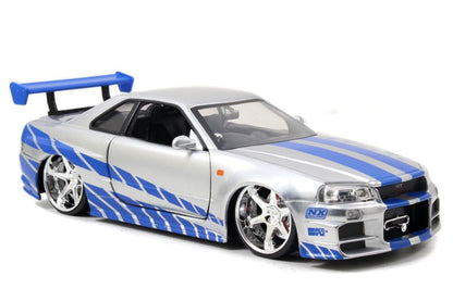 Rychle a zběsile auto 2002 Nissan Skyline 1:24