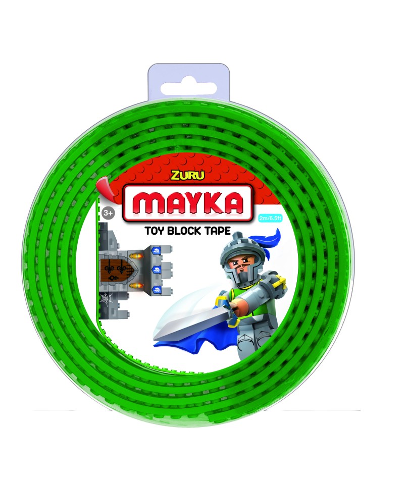 Stavebnicová páska Mayka 2 m světle modrá