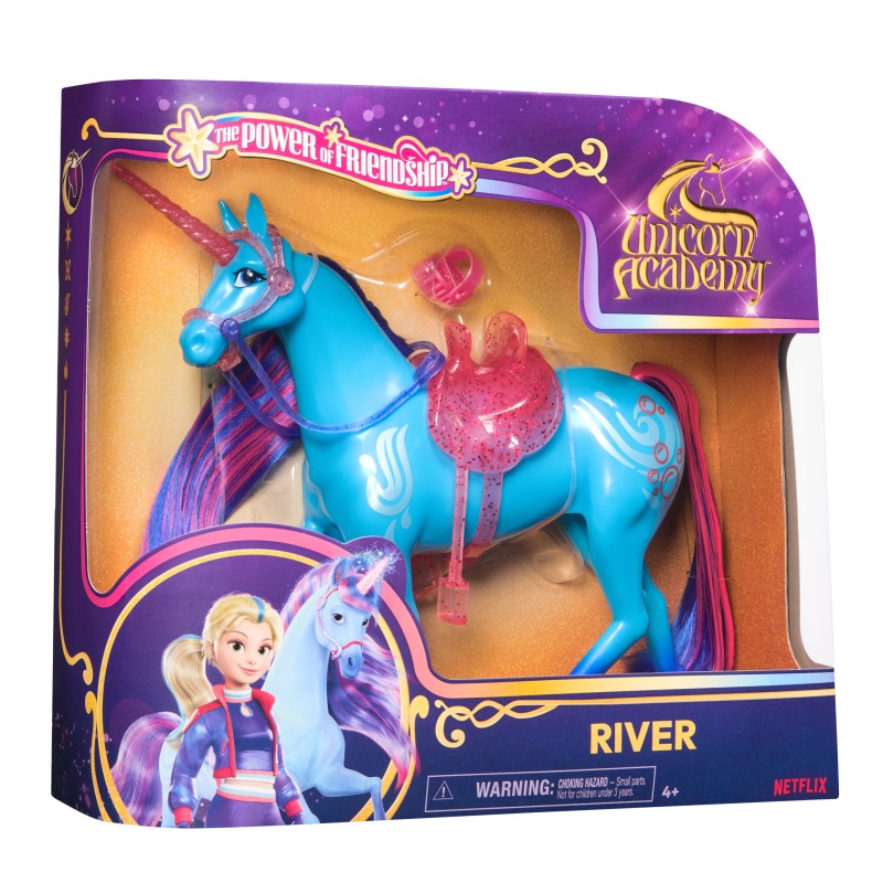 Unicorn Academy česací jednorožec 24 cm River
