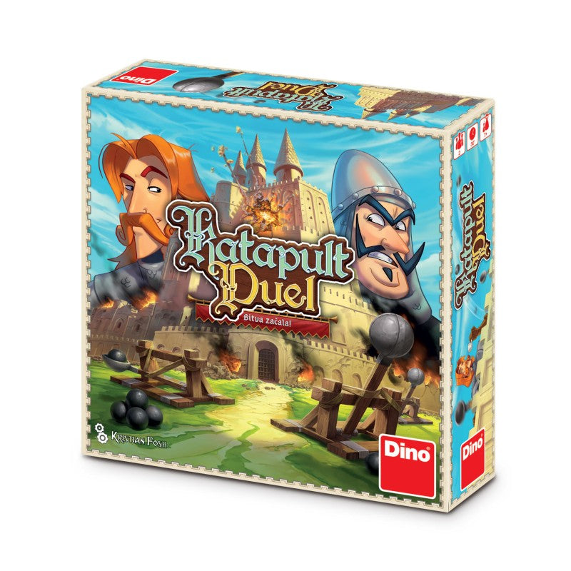 Katapult duel - dětská hra