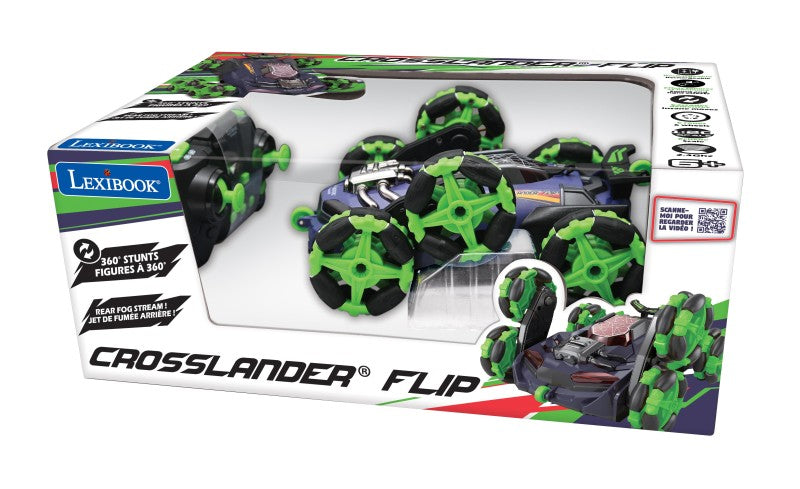 Lexibook kaskadérské auto Crosslander Flip se zvukovými a světelnými efekty
