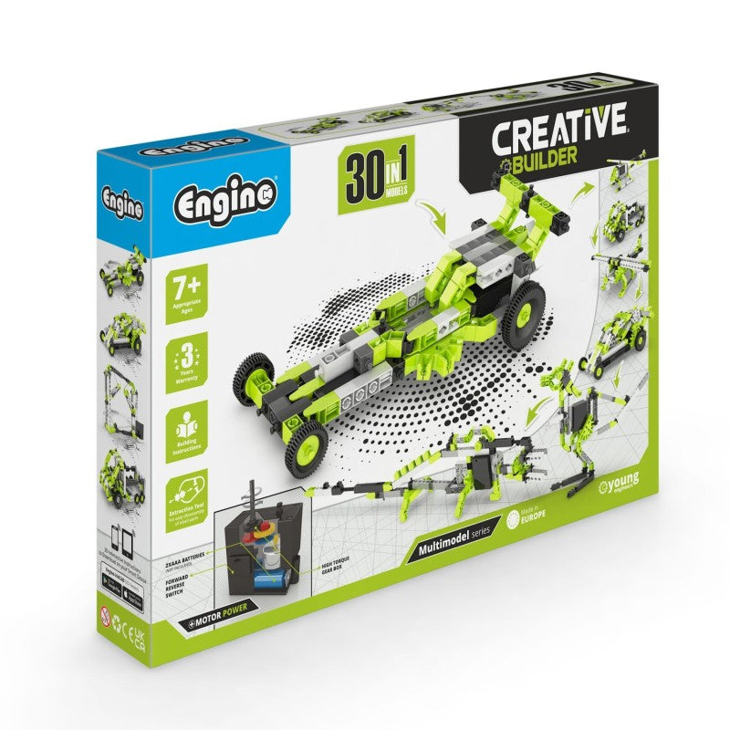Engino Creative Builder 30 modelů s motorkem