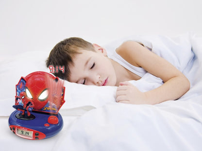 Lexibook 3D budík Spiderman s projekcí času