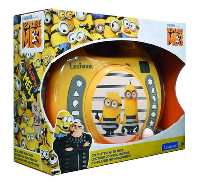 Lexibook CD přehrávač Mimoni se 2 mikrofony