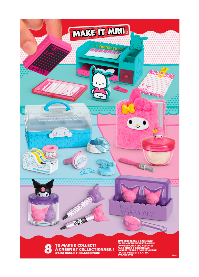 MGA's Miniverse - Make it Mini Hello Kitty, série 3, PDQ
