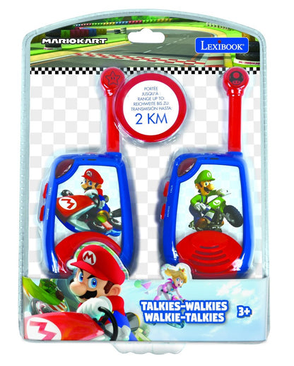 Lexibook digitální vysílačky Mario Kart s dosahem až 2 km