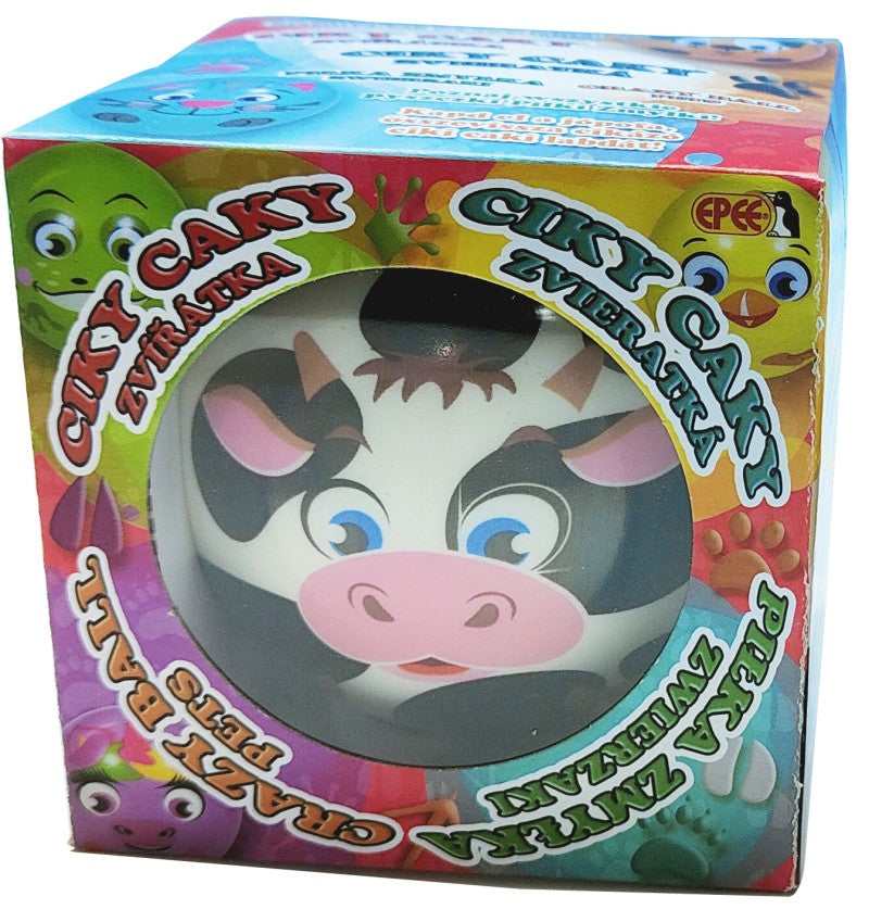 Ciky Caky - bláznivý míč oranžový