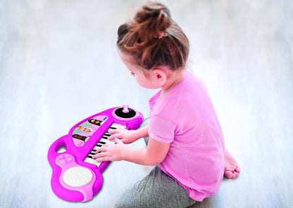 Lexibook elektronické klávesy Barbie s mikrofonem - 24 kláves