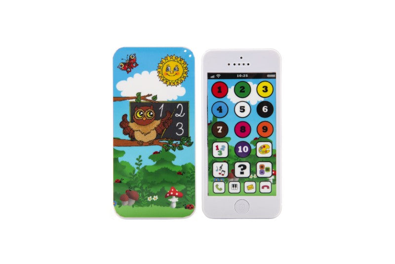 Naučný mobilní telefon s krytem Moudrá sova
