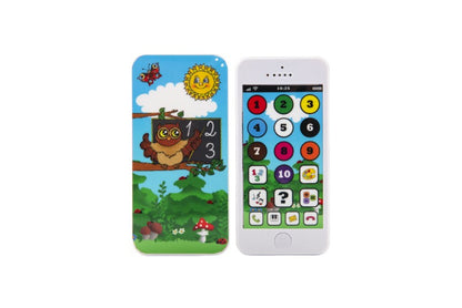 Naučný mobilní telefon s krytem Moudrá sova