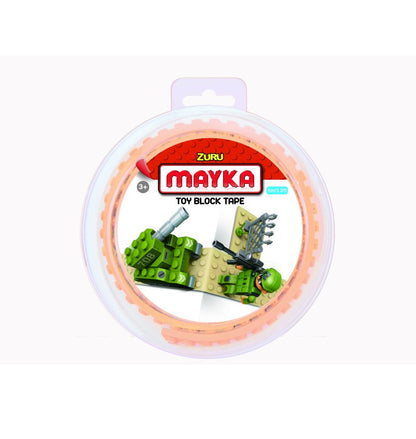 Stavebnicová páska Mayka 1 m světle hnědá