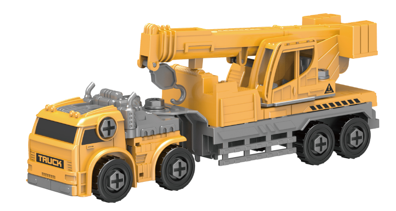 Transformer truck jeřáb - robot