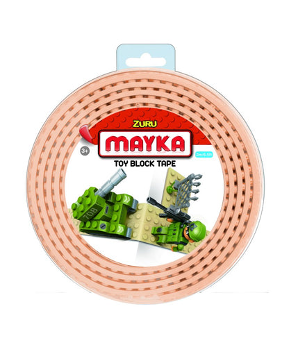 Stavebnicová páska Mayka 2 m tmavě zelená