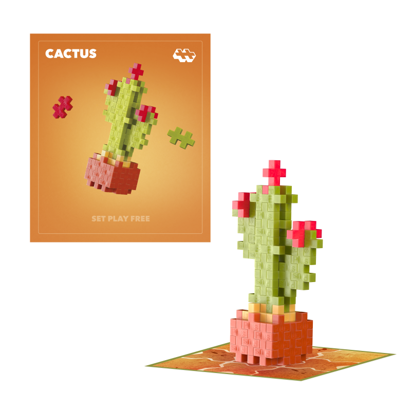 Plus-Plus Kytky Kaktus