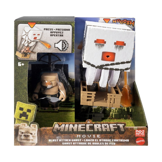 Minecraft velká figurka s ohnivou koulí