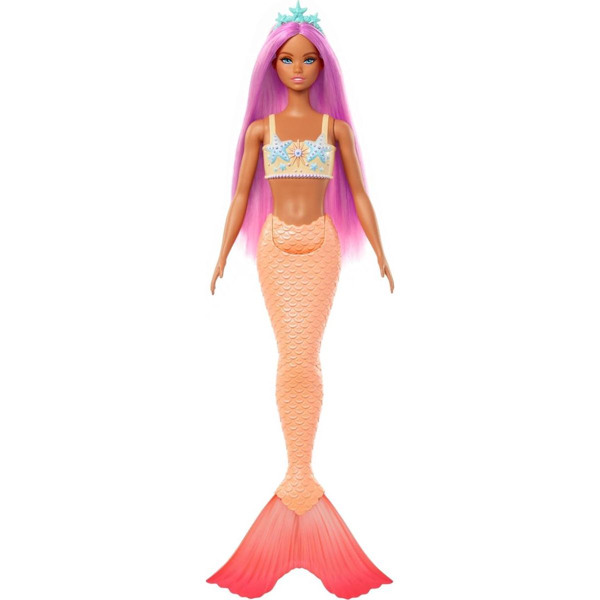 Barbie pohádková mořská panna žlutá