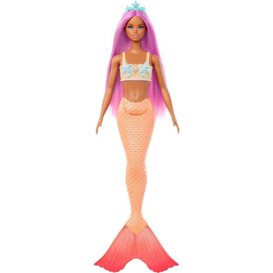 Barbie pohádková mořská panna žlutá