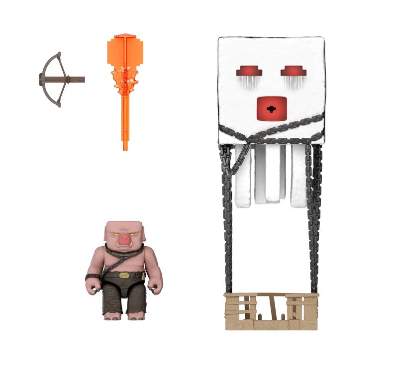 Minecraft velká figurka s ohnivou koulí