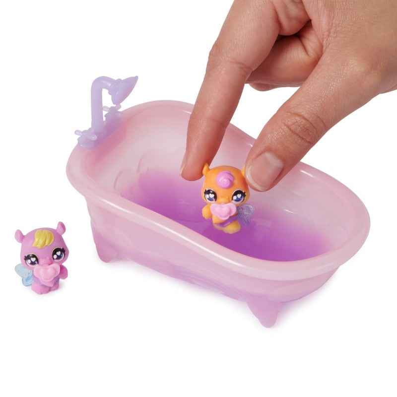Hatchimals zvířátka ve vaně se změnou barvy
