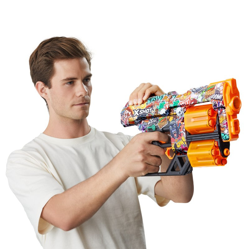 Pistole X-Shot Skins Dread + 12 šipek K.O